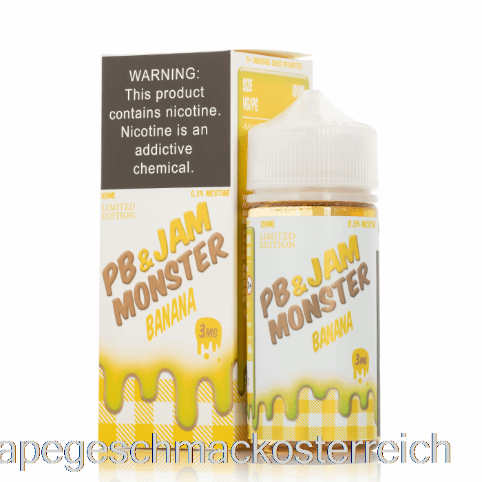 Banane - PB Und Jam Monster - 100 Ml 0 Mg Vape-Geschmack